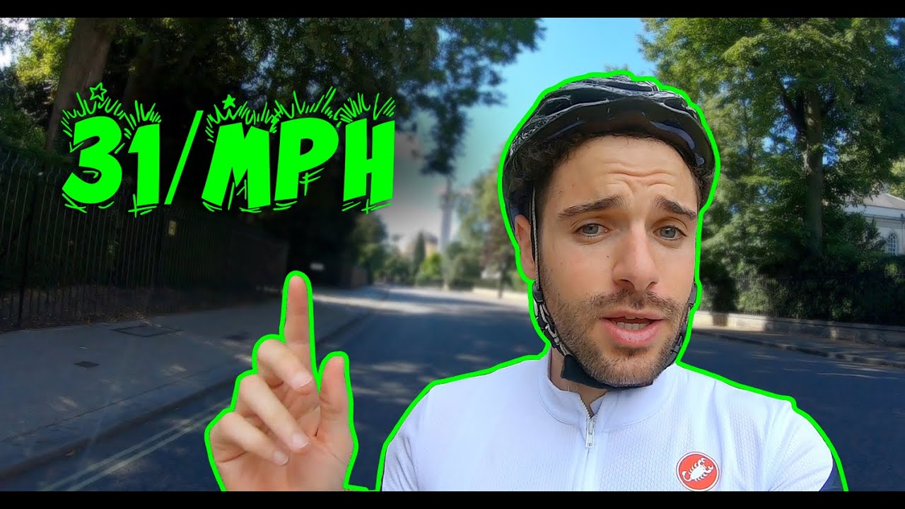 Rapid Cycling Around a London Park!! 31mph