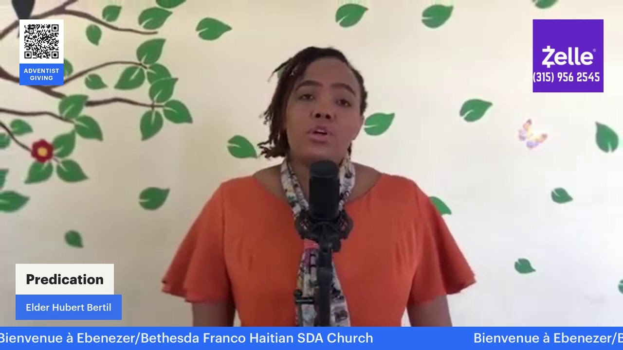 Service Mercredi Soir- Frère Tony Bertil .Ebenezer Franco-Haitian SDA Church 02/11/26