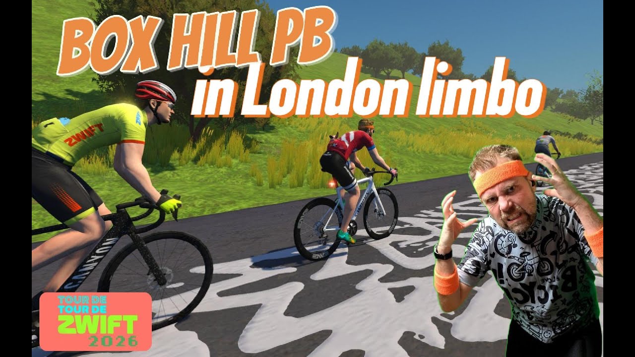 Stage 4 | Tour de Zwift 2026 | London 8 | Surprising Box Hill PB in London limbo