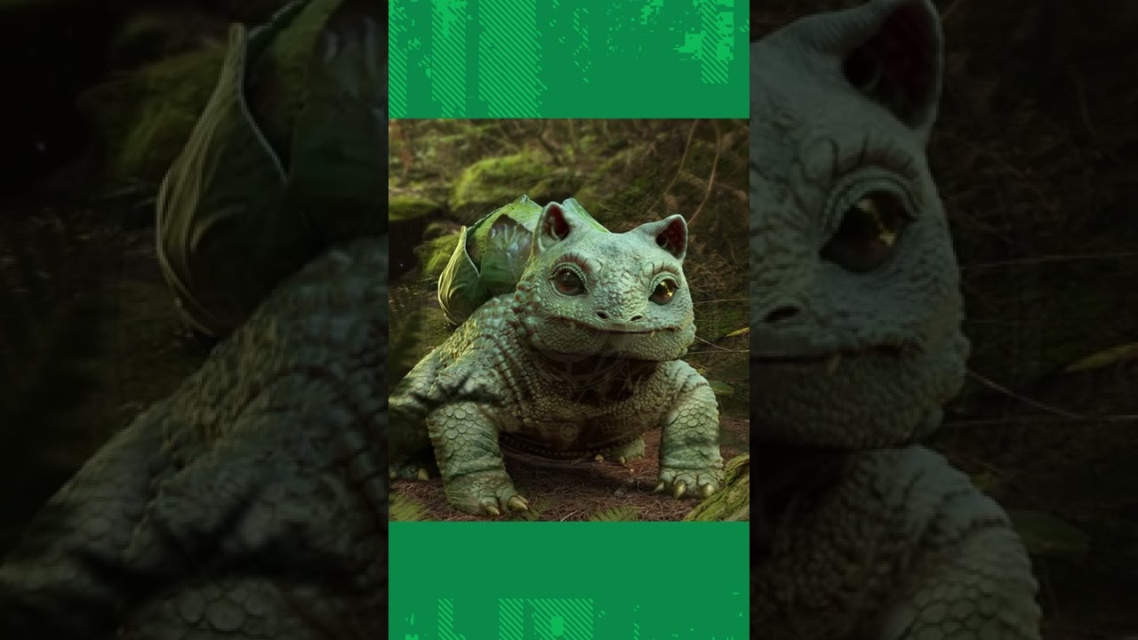 Bulbasaur | Pokemon character inspired by real animal