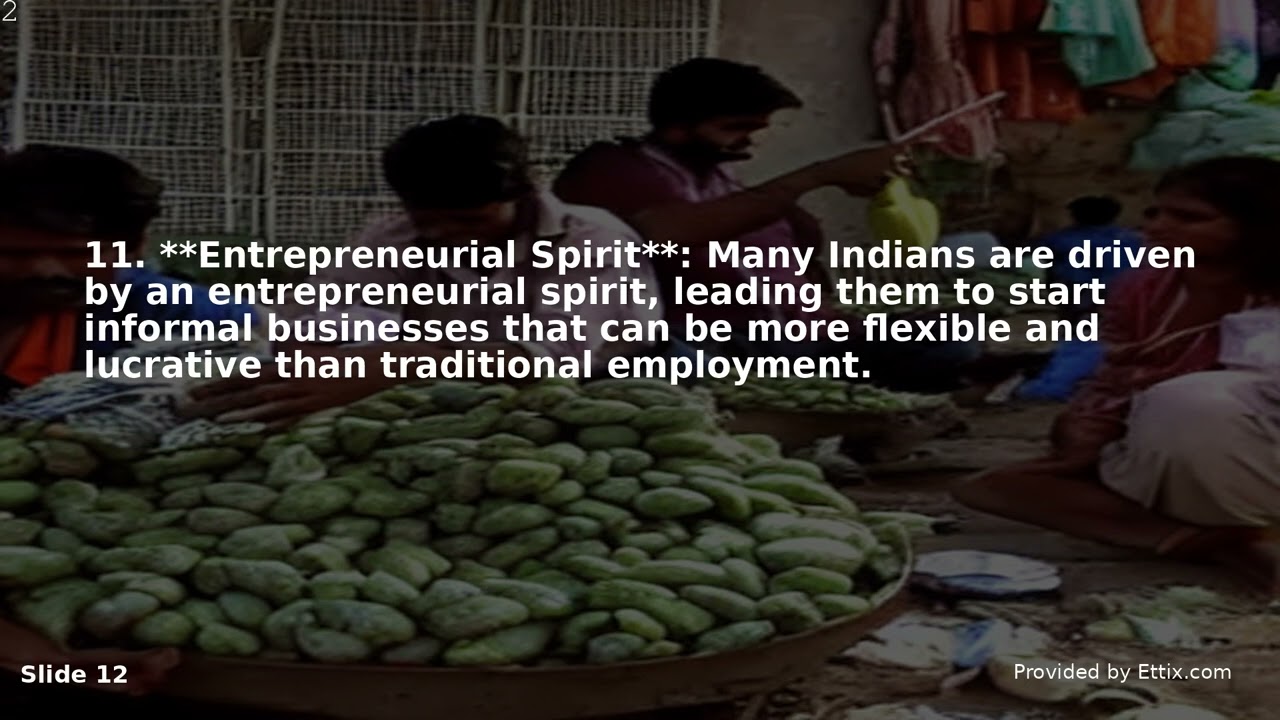 growth of informal economy in india educational video