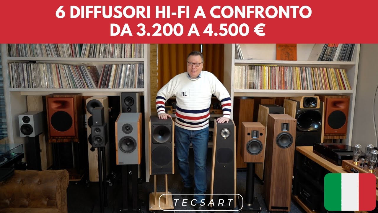 6 Diffusori Hi-Fi a Confronto: da 3.200 a 4.500 €