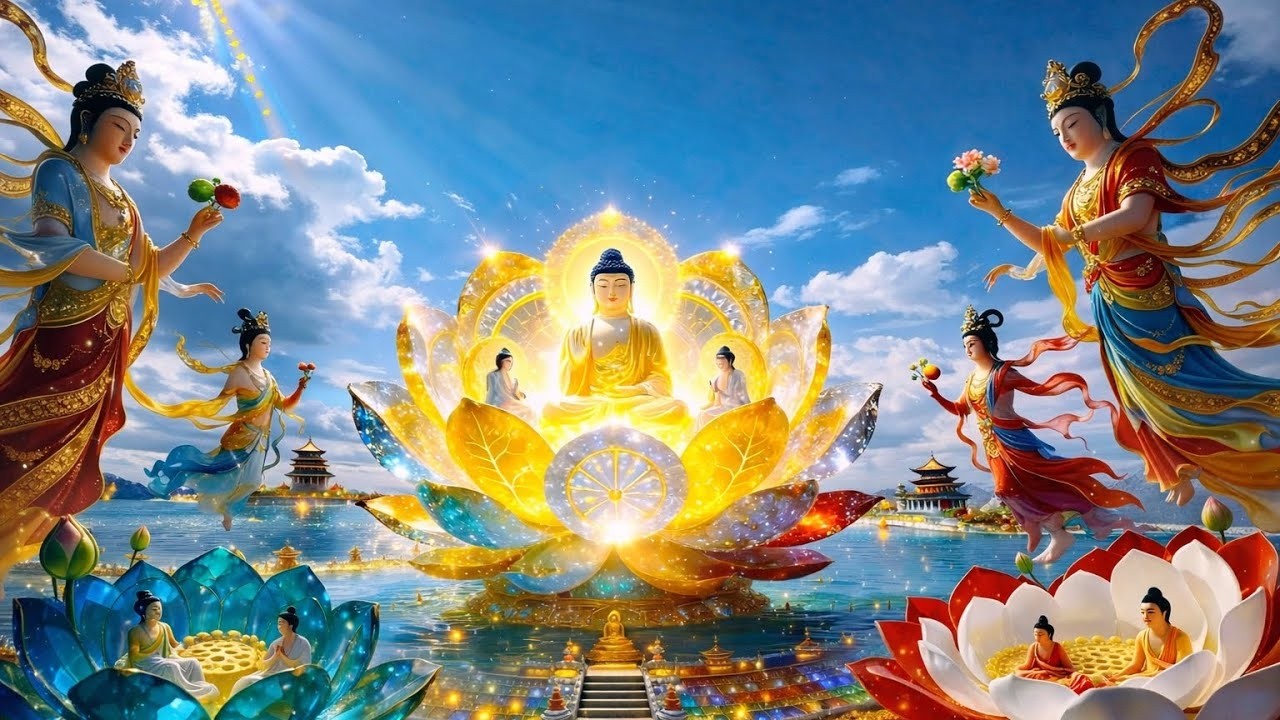 Nhạc Niệm Phật Mới Nhất 2026 - Âm Thanh Cõi Tây Phương Cực Lạc - Nam Mô A Di Đà Phật - Giúp Tâm An 4