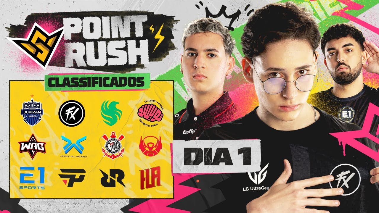 MUNDIAL DE FREE FIRE | FFWS GLOBAL FINALS 2024 | POINT RUSH - DIA 1 | AO VIVO