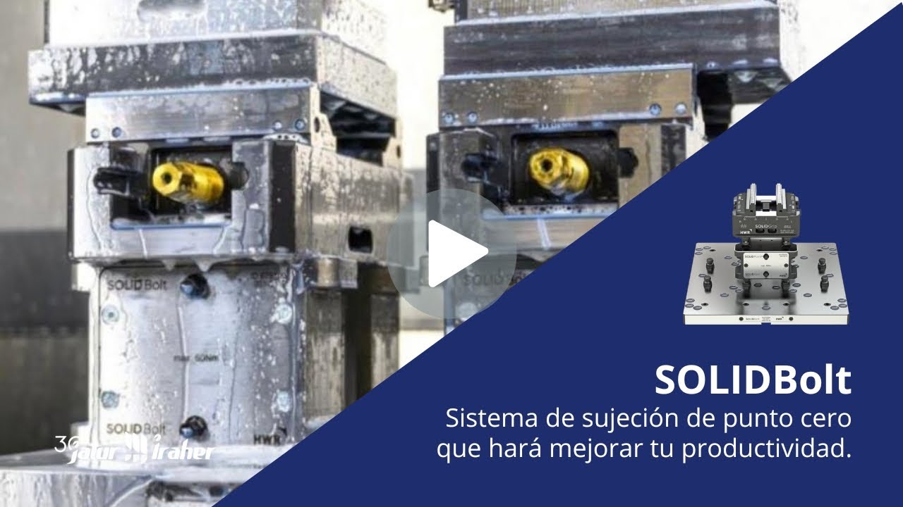SOLIDBolt, sistema de sujeción de punto cero que hará mejorar tu productividad @HWRSpanntechnik ⠀