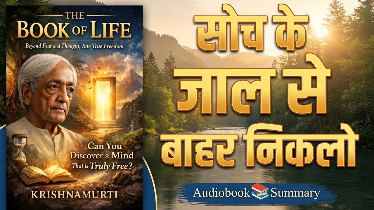 Why Krishnamurti’s The Book of Life Is So Powerful | Life-Changing Book Summary