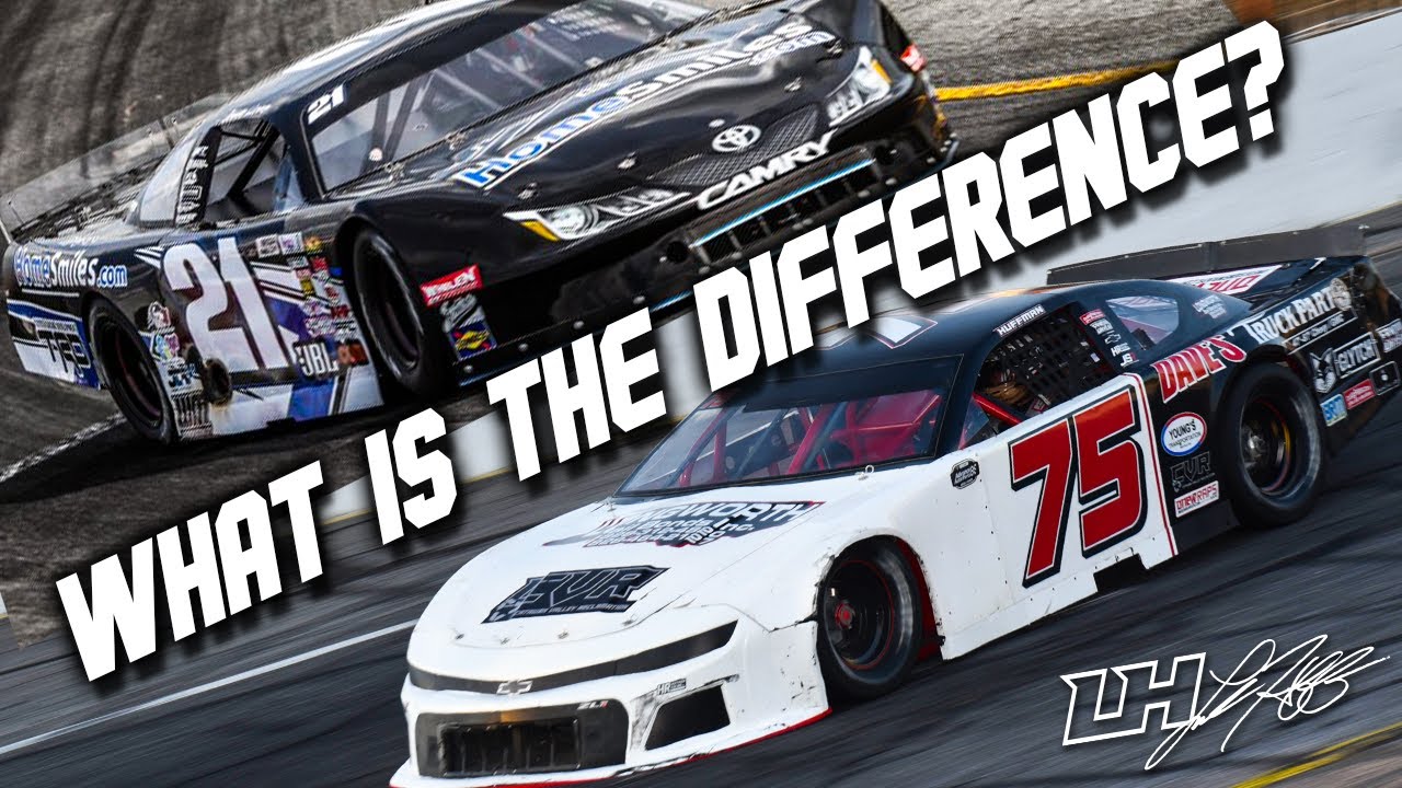 WHAT IS THE DIFFERENCE BETWEEN A SUPER LATE MODEL AND A NASCAR LATE MODEL STOCK? Offset vs Perimeter