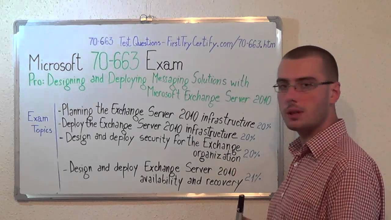70-663 &ndash; Designing Exam Deploying Messaging Solutions Test Microsoft Questions