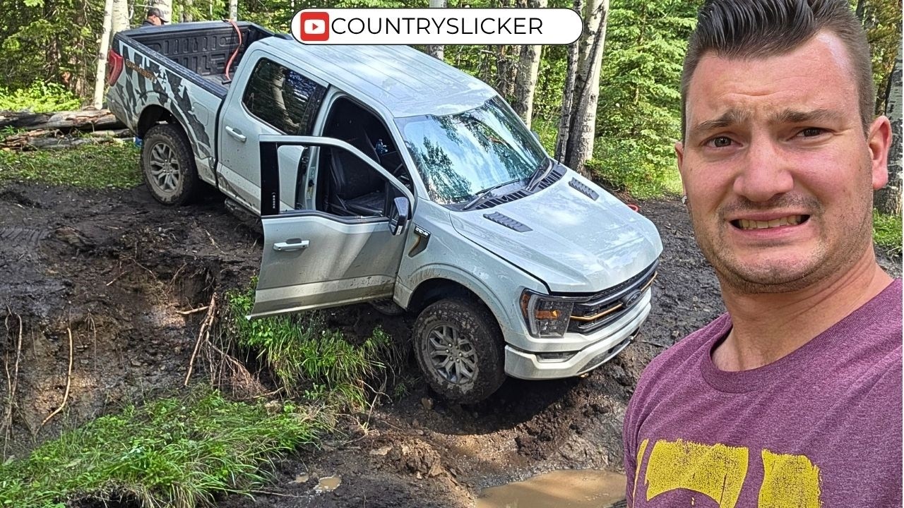 SKETCHY Offroad Truck Trail (I almost lost my F 150)