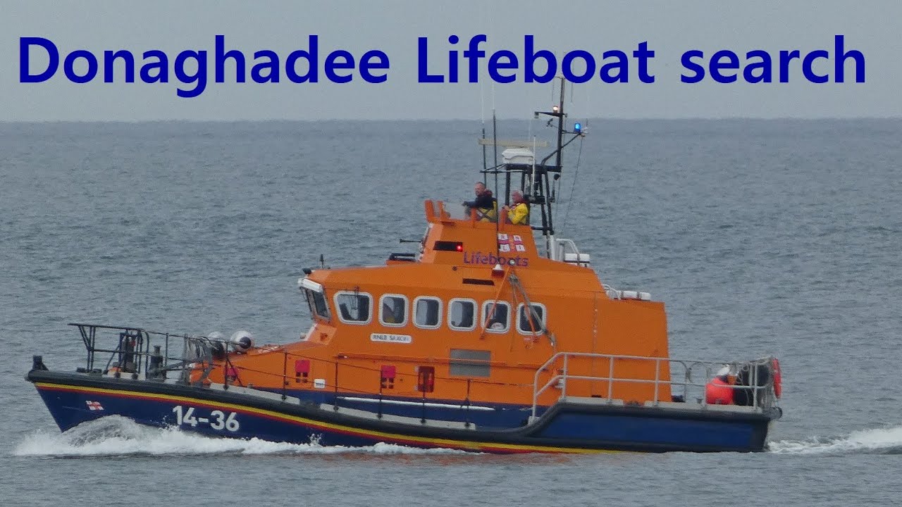 Donaghadee Lifeboat Search, Ballywalter - (N Irish Coastal Rescue event with Scenery)