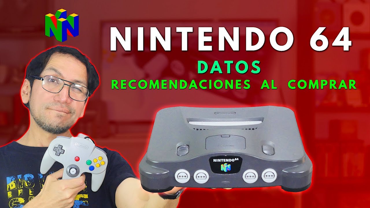 NINTENDO 64 : DATOS y RECOMENDACIONES AL COMPRAR 🎮😮 || Jugamer