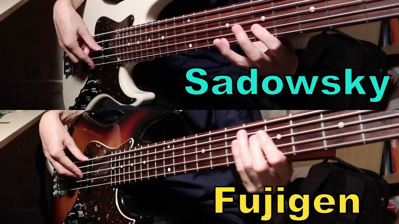 Sadowsky vs Fujigen｜5 String Bass Sound Comparison