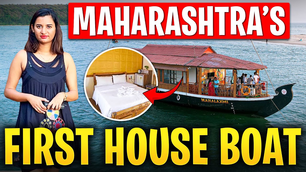 House boat in Maharashtra | Malvan’s First Houseboat #malvan #houseboat ​⁠@Finding INDIA