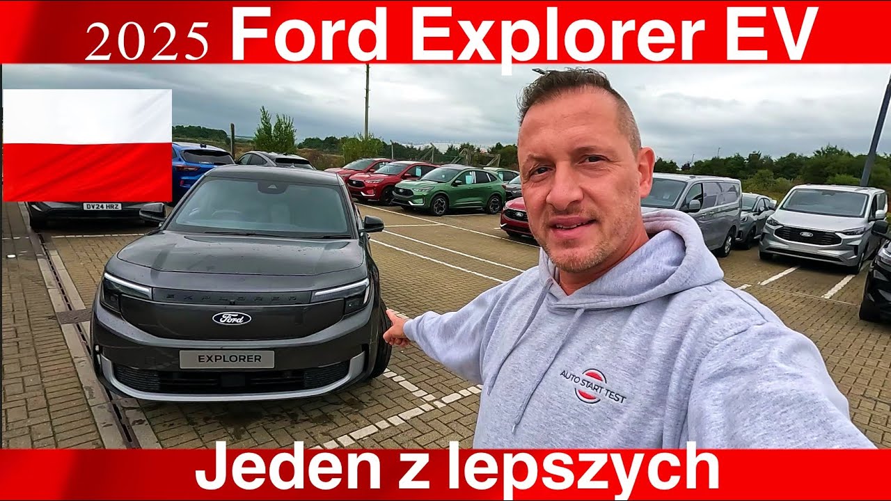 Nowy Ford Explorer - Elektryczny SUV kt&oacute;ry ZACHWYCA? #ford
