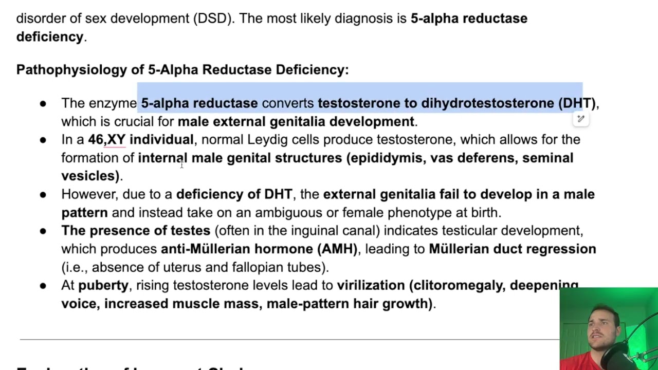 STEP 1 # 40 - Alpha 5 reductase