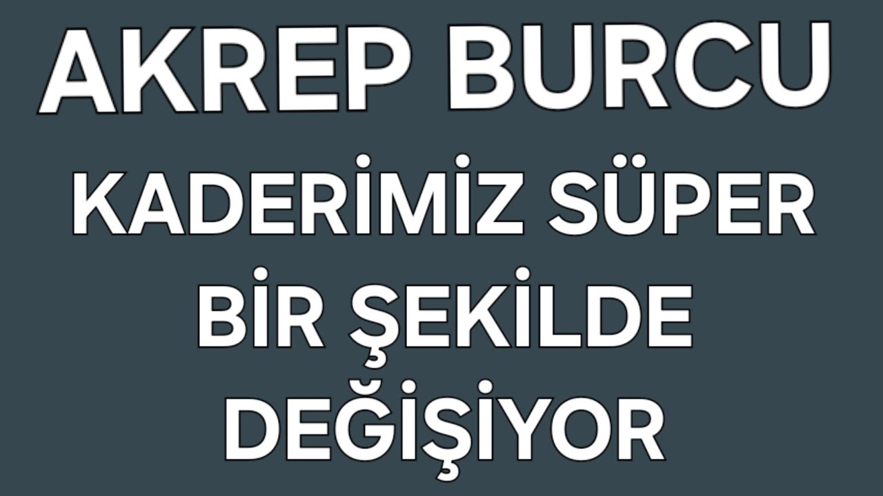 9 - 15 MART HAF. 2026 AKREP BURCU TAROT FALI #AŞK #İŞ #PARA KADERİMİZ SÜPER BİR ŞEKİLDE DEĞİŞİYOR