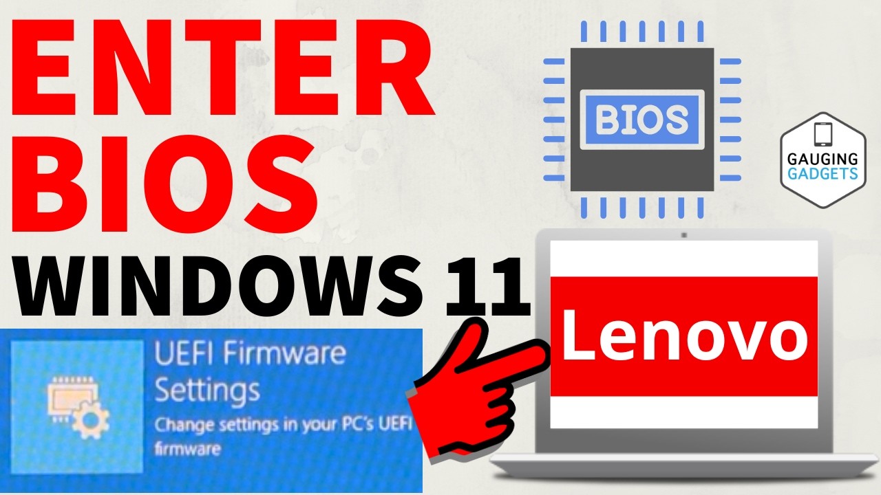 How to Enter BIOS on Lenovo PC or Laptop in Windows 11 & Windows 10