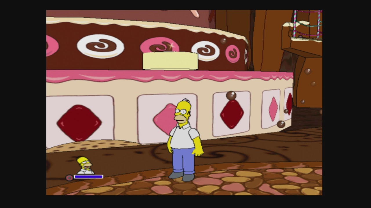 Die Simpsons das Spiel / Ps2 #01: Im Schokohasen Land