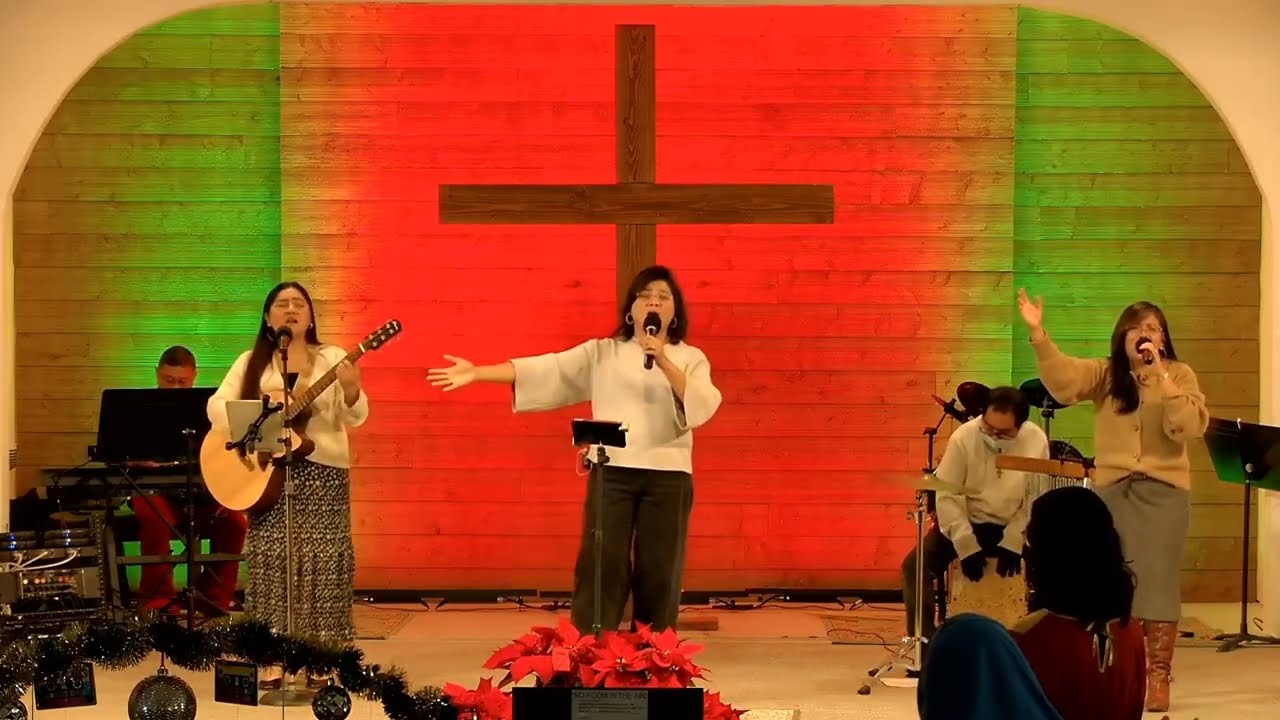12/21/25 Worship: All Hail The Power - Hark The Herald Angels Sing - Holy Forever - O Holy Night 