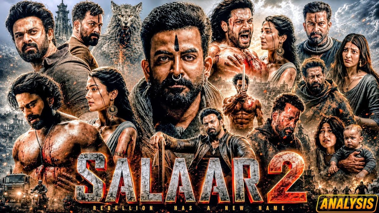 Salaar 2 Full Movie In Hindi Dubbed 2026 | Prabhas | Prithviraj Sukumaran | New Latest Updates