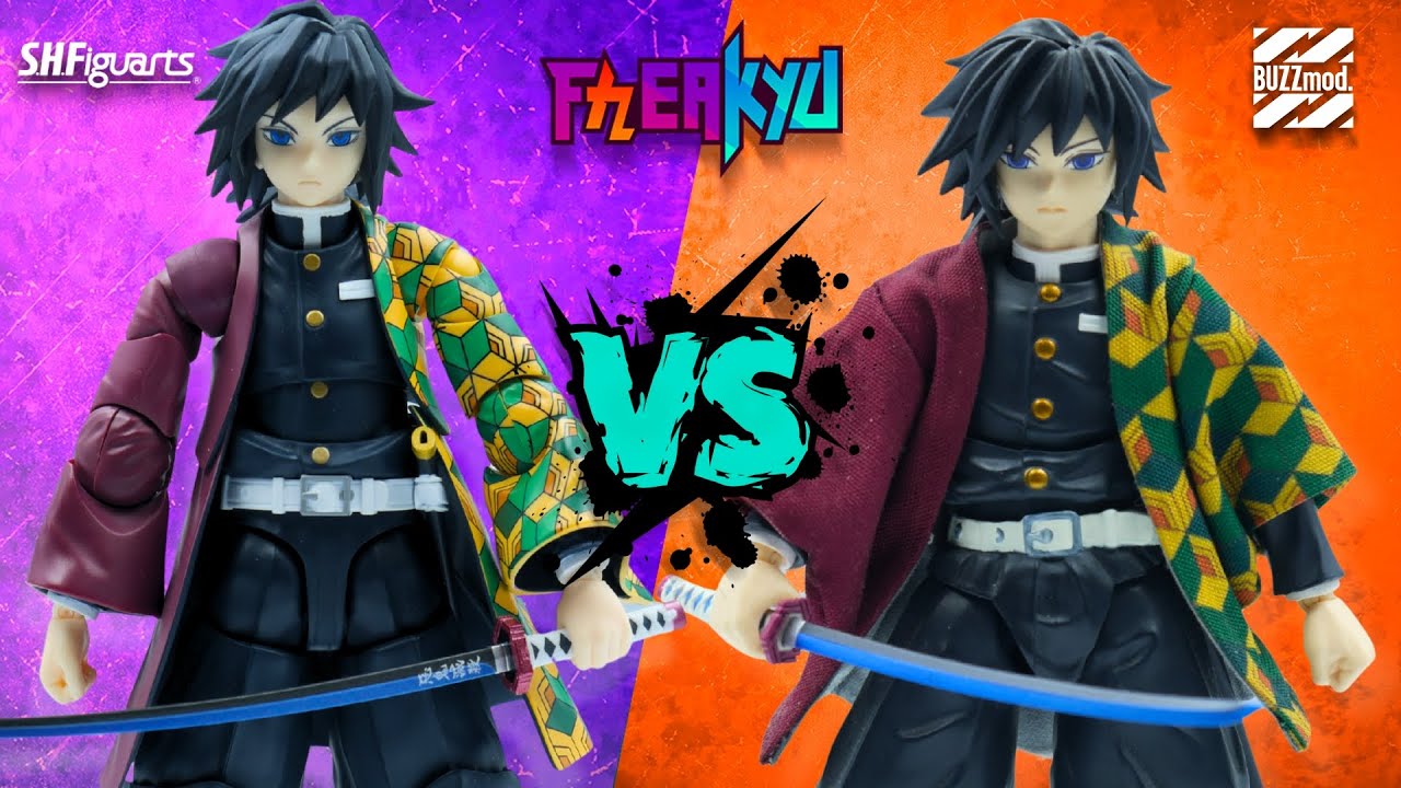 Tomioka S.H.Figuarts vs Buzzmod | ¿Cuál es la Mejor Figura? Comparativa en Español
