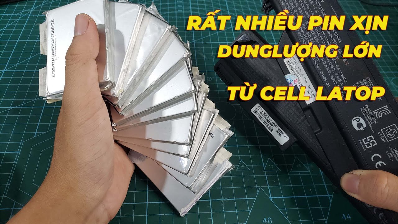 Tận dụng được rất nhiều Cell pin xịn mn ạ! #lipo #18650
