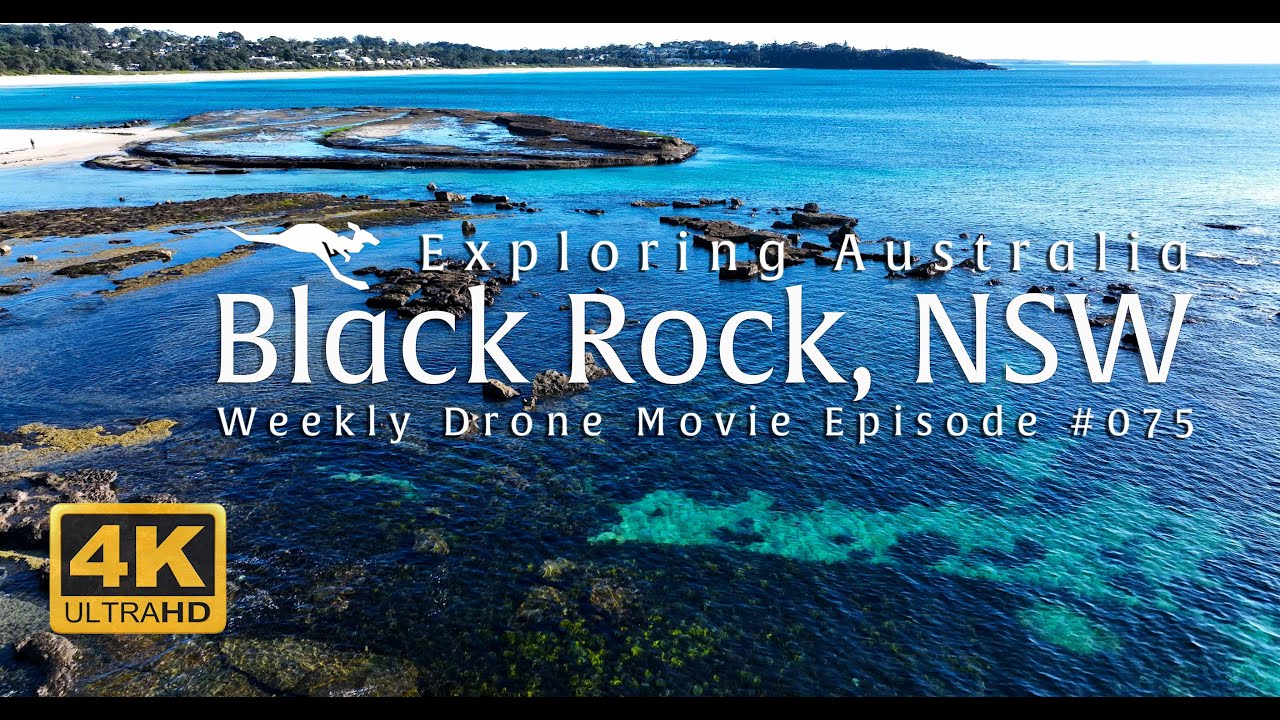 Drone Australia Black Rock Mollymook Mid Week Movie #075 - #4K #DJI #Mavic #UAV #Aerial #Photography