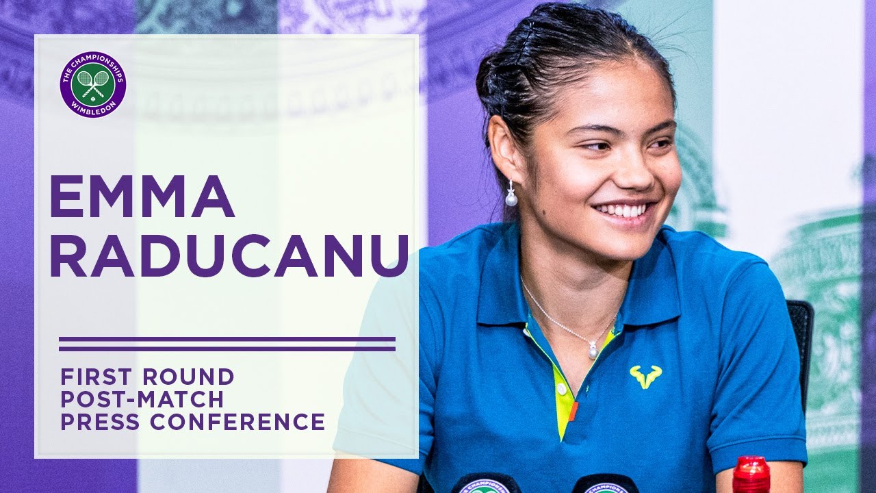 Emma Raducanu First Round Post-Match Press Conference | Wimbledon 2022