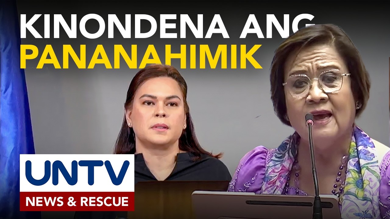 Tila pananahimik ni VP Sara Duterte sa pambabastos sa kababaihan, pinuna