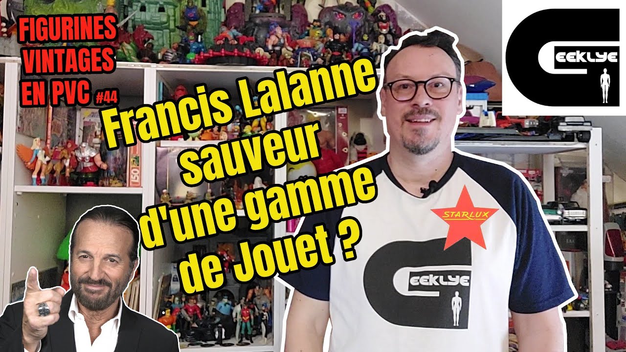 Geeklye les figurines Vintages en Pvc Starlux sauv&eacute;es par Francis Lalanne ? Collection jouet culte !