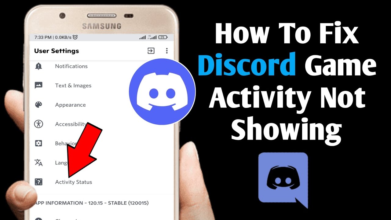 How To Fix Discord Game Activity Not Showing On Mobile | How To Show Game Activity On Discord