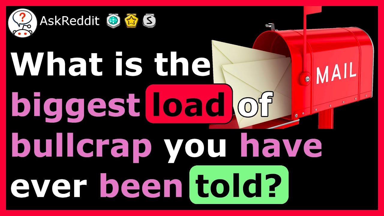 The classic phrases you are always told!