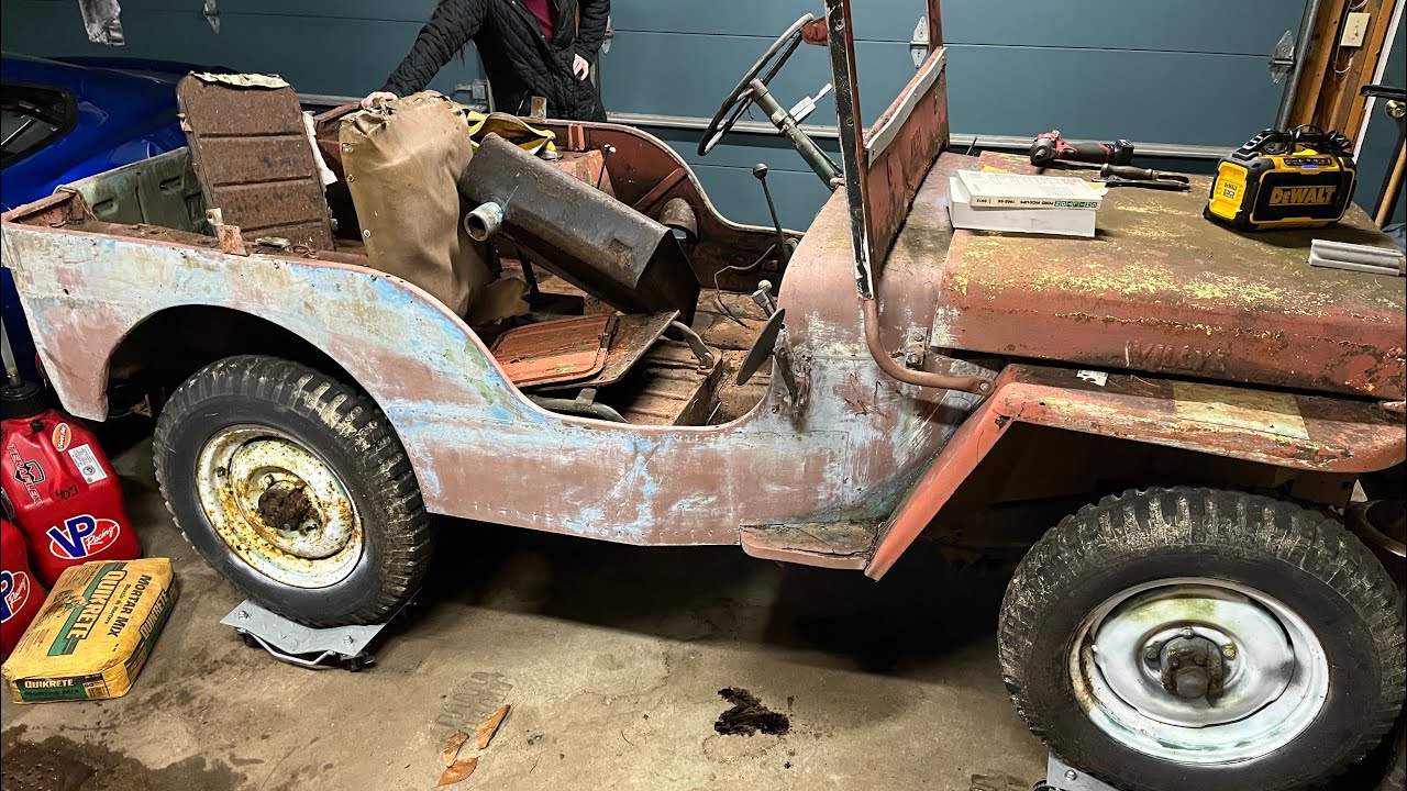 Jeep Willys, ранний против очень раннего CJ-2A