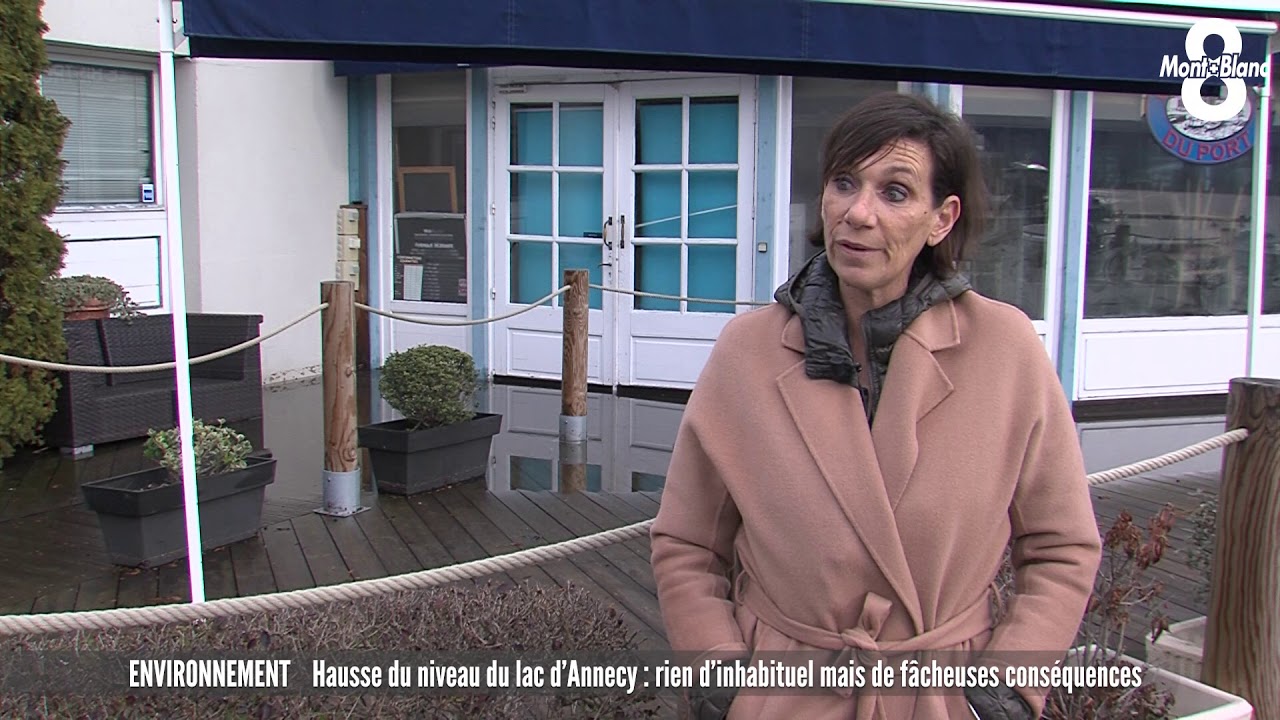 Le Lac d'Annecy a fait des dégâts