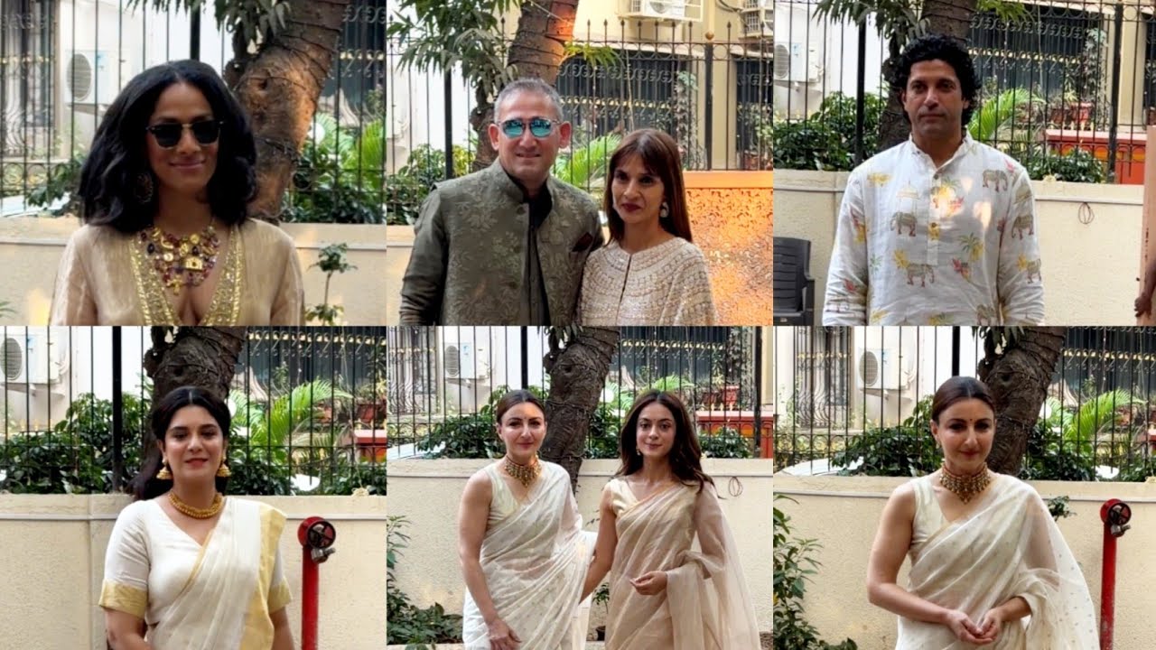 Kritika Kamra Gaurav Kapur Wedding  Fatima Sana Shaikh Masaba anya Singh Soha Ali Khan Farhan Akhtar