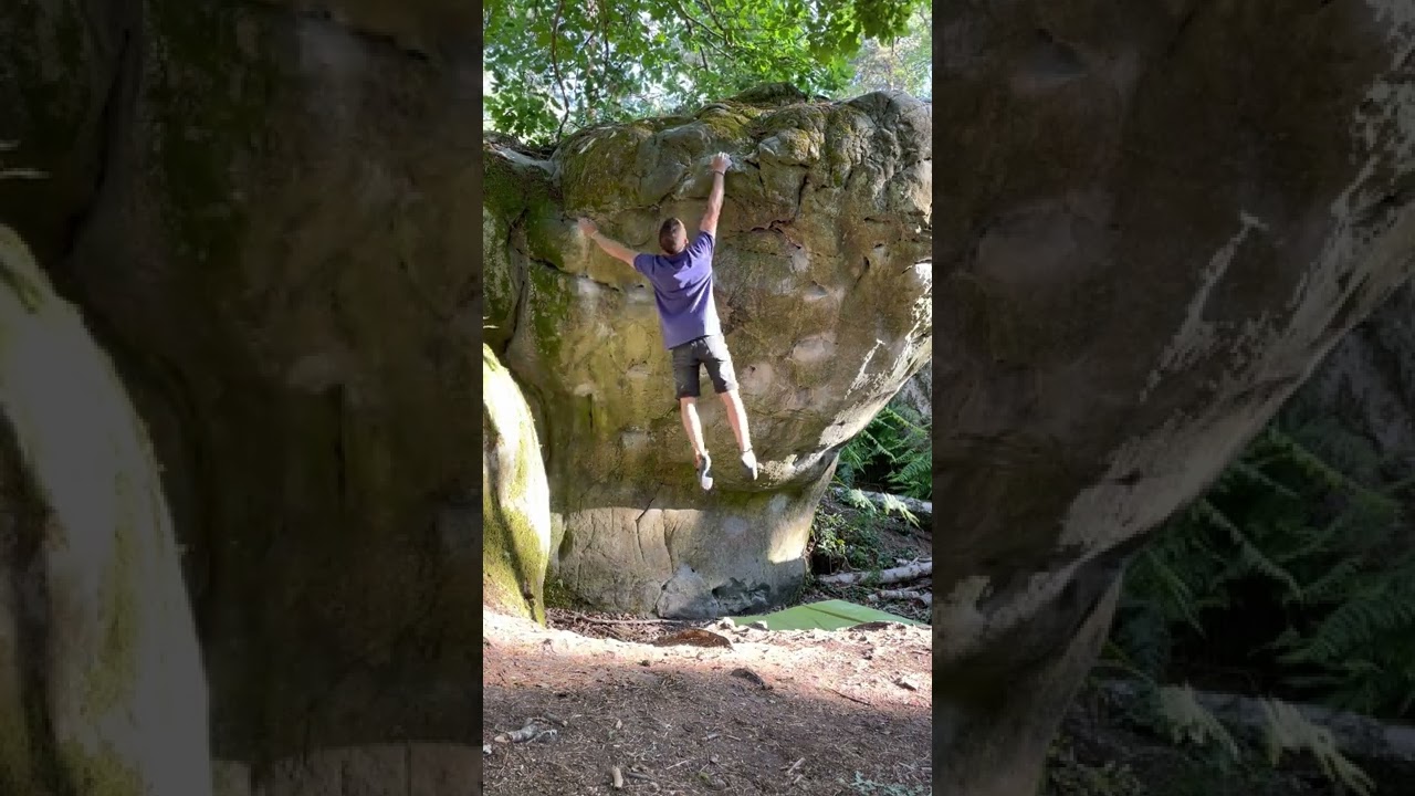 Rocher Canon - La Fausse Mare (assis) First Ascent
