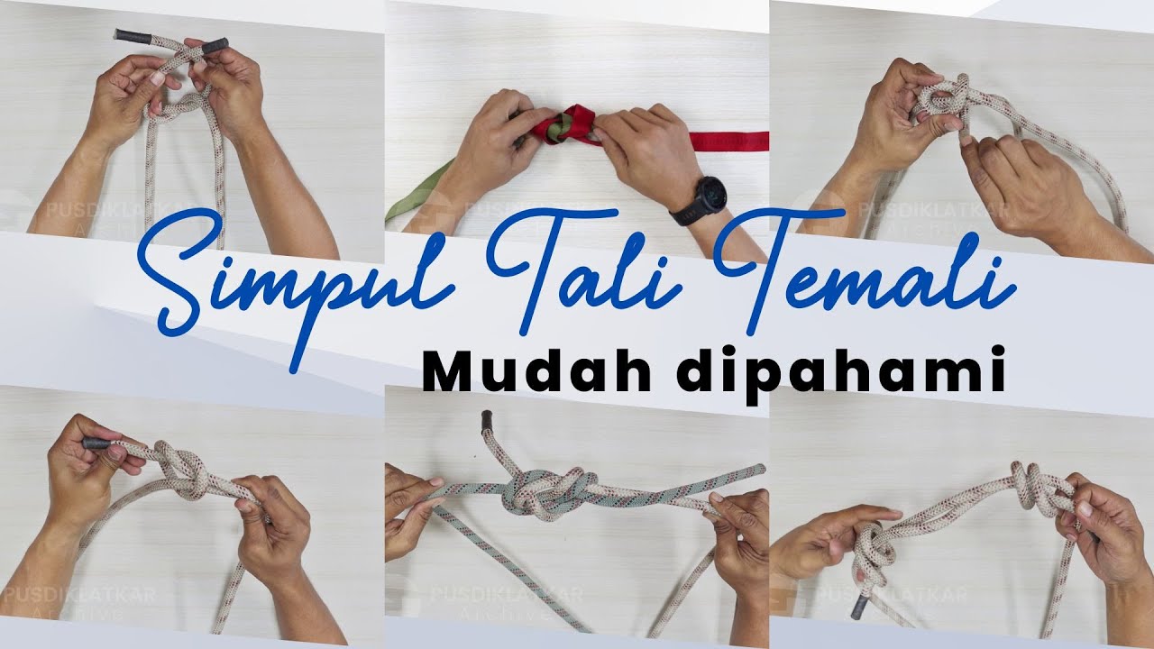 Simpul tali-menali, Jelas dan Mudah di Pahami