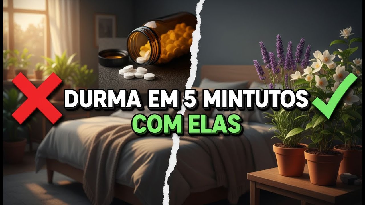 8 Plantas que ELIMINAM Insônia e Ansiedade em 7 Dias (Terapia Verde Comprovada!)