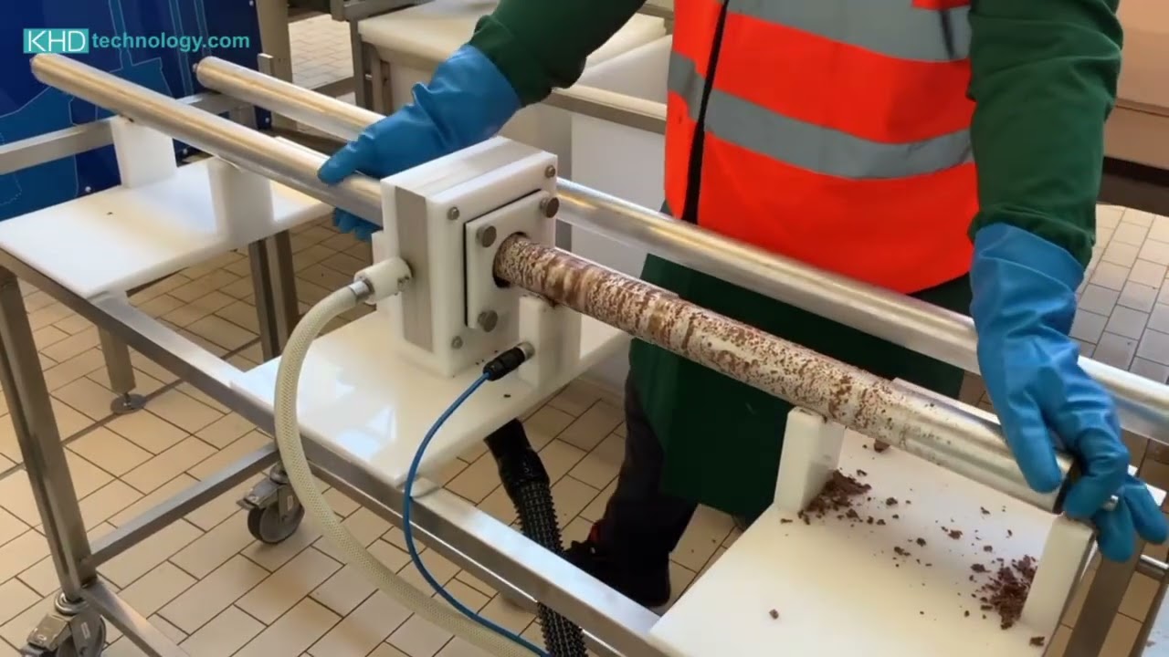 Steam & Vacuum Roller Cleaner for Food Factories