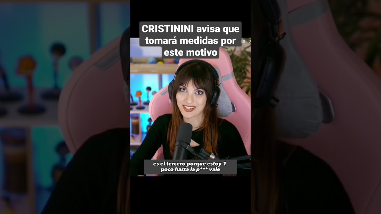 Cristinini avisa que tomar&aacute; medidas en redes sociales por este motivo #cristinini