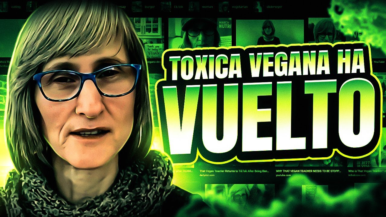 LA PROFESORA VEGANA DE TIKTOK VOLVIÓ PEOR QUE NUNCA
