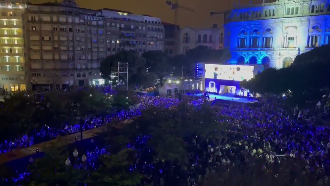 Festa de Campe&atilde;o FC Porto nos Aliados 2021-22