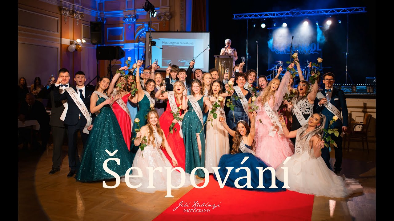 Maturitní ples 4.A | GJŠ | 09.02.2024 | ŠERPOVÁNÍ