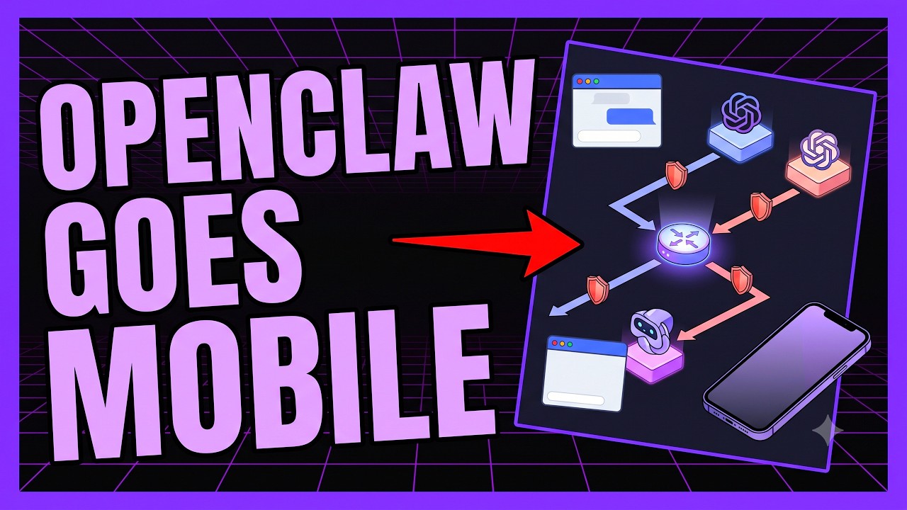 🦞📱 OPENCLAW GOES MOBILE! Control Your AI Agent Gateway From Your Pocket! 🔔✨