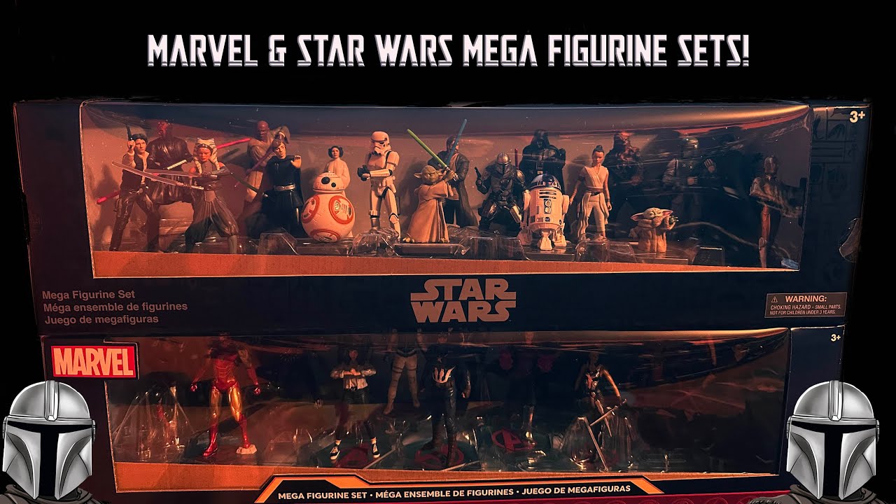 Mega Figurines for Star Wars and Marvel
