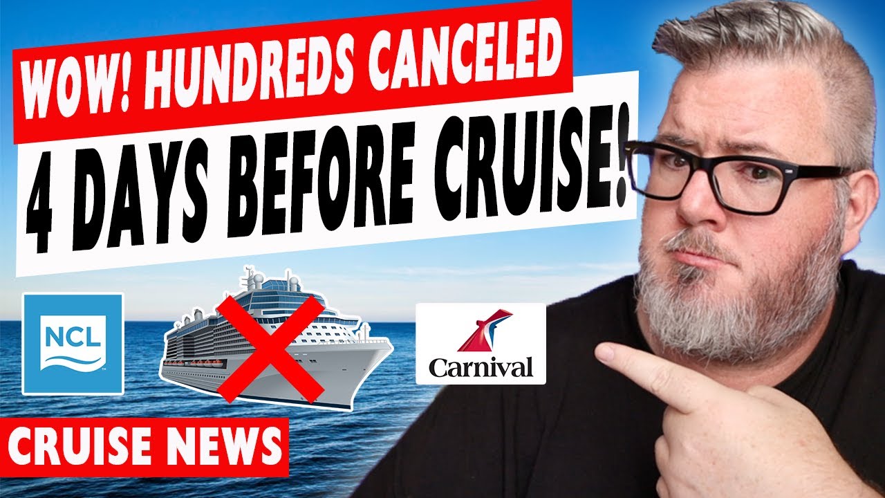 CRUISE NEWS - UNEXPECTED CRUISE CANCELATIONS, DISNEY, CARNIVAL, ROYAL and NCL UPDATES