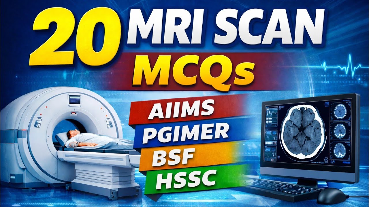 #Top 20 MRI MCQs # radiographer MCQ#xray MCQ #PYQ#AIIMS CRE 