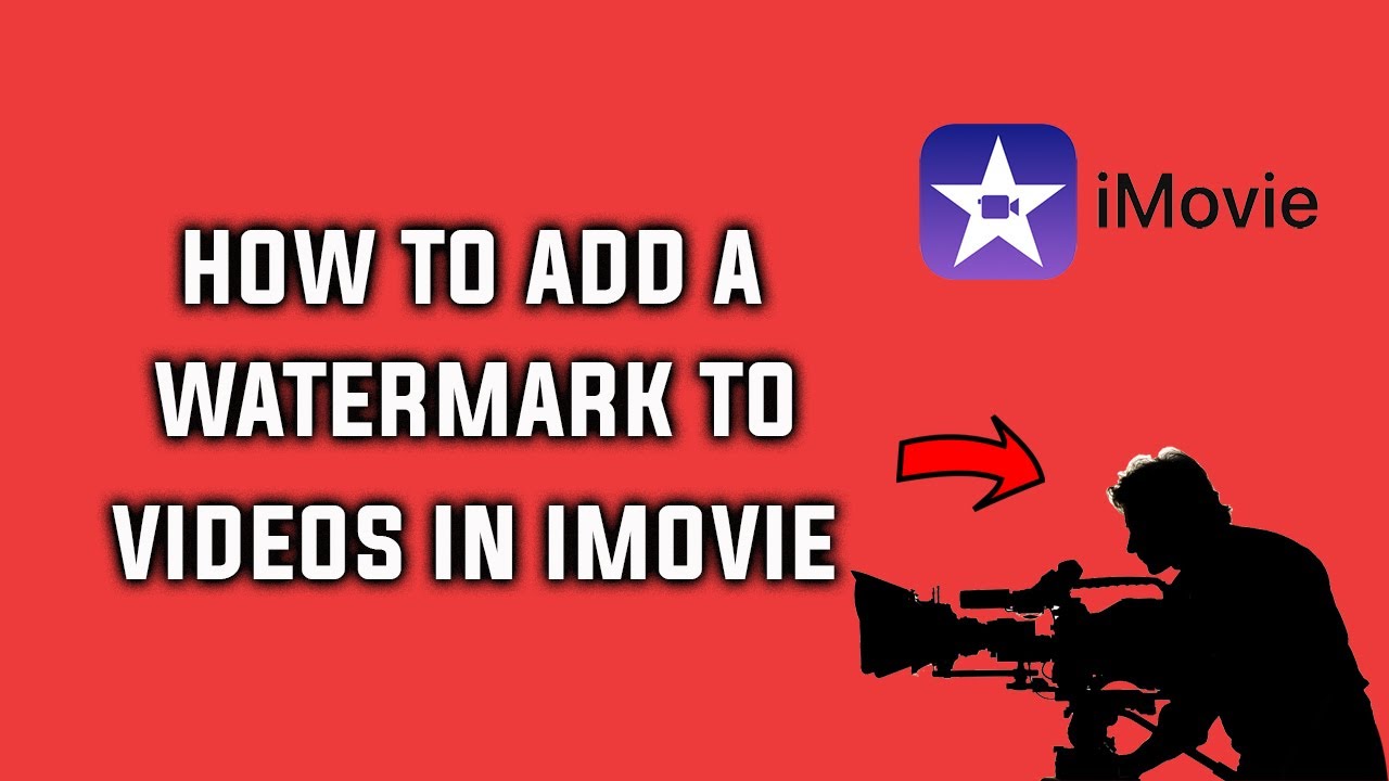 How to Add a Watermark in iMovie Mobile Prevent Copyright Brand your Videos