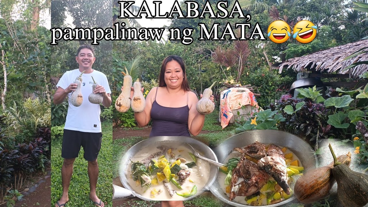 GINATAANG KALABASA NA MAY INIHAW NA ISDANG TULINGAN🤤❤️✨️