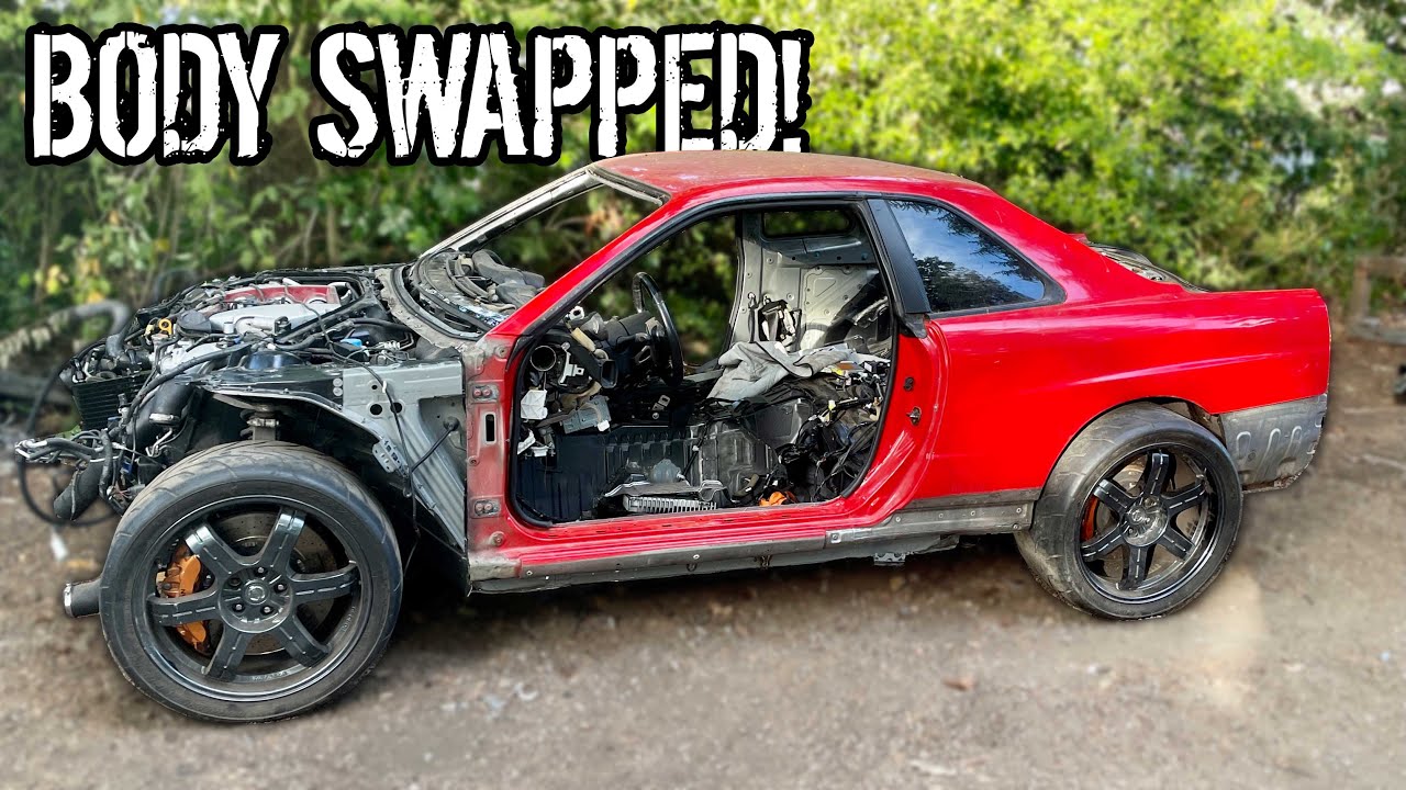 We Put a R34 GT-R Body On A R35 GT-R Chassis!